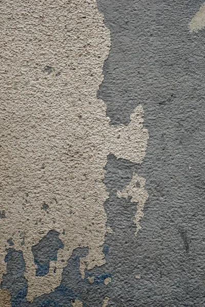 砕石や砂利 セメントの混合物で汚い 古い塗られたプラスター — ストック写真