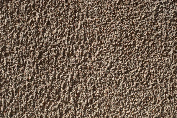 Грязная Старая Покрашенная Штукатурка Смесью Сломанного Камня Гравия Песка Цемента — стоковое фото