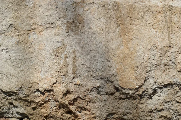 Yeso Pintado Viejo Sucio Con Mezcla Piedra Grava Rota Arena — Foto de Stock