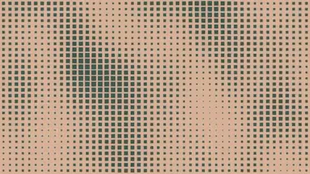 Sömlös Halftone Fyrkantig Rörelse Bakgrund Square Serietecknare Bakgrund Halftone Komisk — Stockvideo