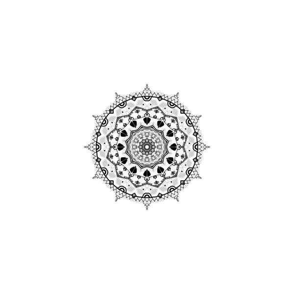 Mandala Umění Pro Jógu Meditaci Která Starobylou Indickou Kulturou — Stock fotografie