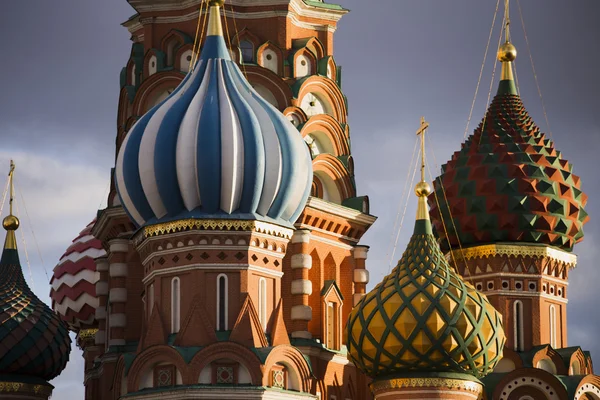 St. Basil Cathedral, Red Square, Moscow — ストック写真