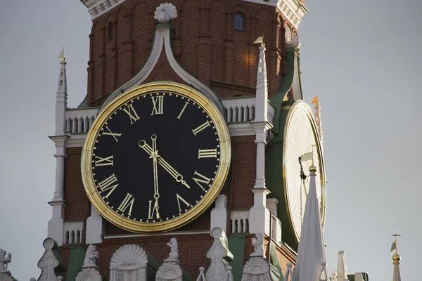 Tempo sul paese principale orologio Russia — Foto Stock
