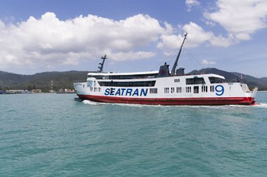 Tayland Islands yakınındaki güzel mavi su