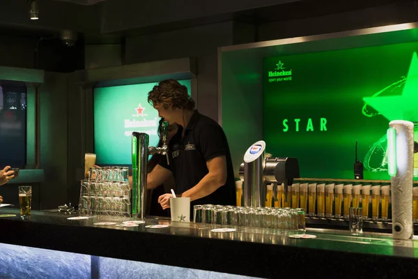 Amsterdam Heineken beer museum Royalty Free Stock Photos