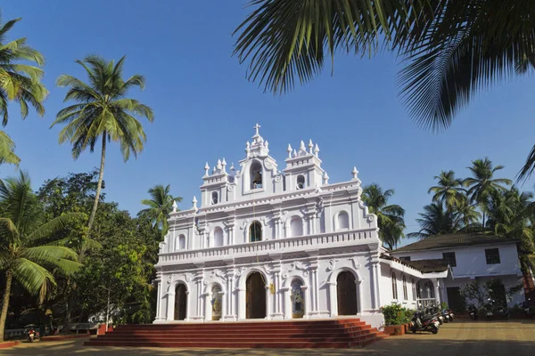 Beautiful Catholic church built by the colony of Portugal Royalty Free Stock Images