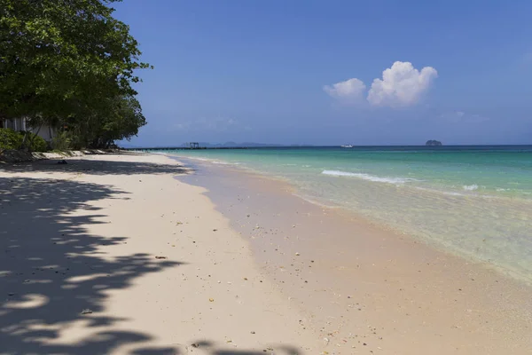 Landskap av thailändska vit sand vackra platser i världen — Stockfoto