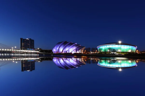 Vista da cidade de Glasgow em Finneston Fotografias De Stock Royalty-Free