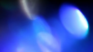 Aşırı yumuşak odaklı renkli Led ışıklar gece, kesintisiz video döngü yanıp sönen close-up