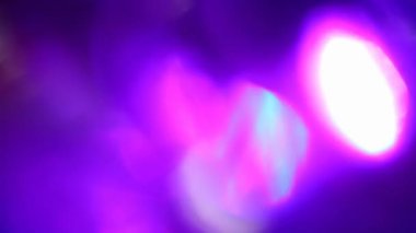 Aşırı yumuşak odaklı renkli Led ışıklar gece, kesintisiz video döngü yanıp sönen close-up