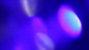 Aşırı yumuşak odaklı renkli Led ışıklar gece, kesintisiz video döngü yanıp sönen close-up