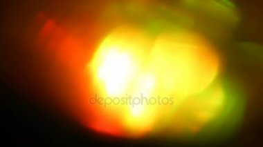 Aşırı yumuşak odaklı renkli Led ışıklar gece, kesintisiz video döngü yanıp sönen close-up