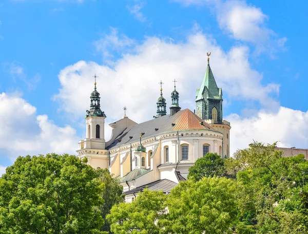 The Metropolitan Cathedral of St. John the Baptist and the Evangelist in Lublin, Poland — Stock Photo, Image