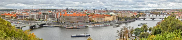 Panorama centrum miasta Praga, Republika Czeska. — Zdjęcie stockowe