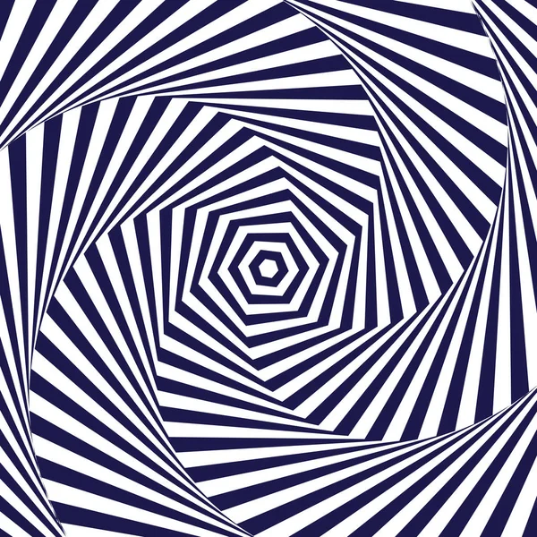 光学艺术 光学错觉背景 现代几何背景 单色矢量图案 印刷品 横幅设计 — 图库矢量图片