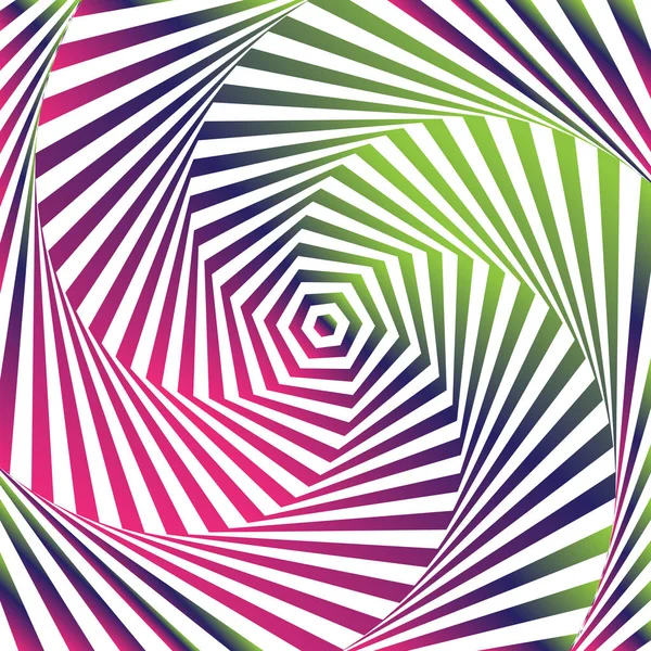 Οπτική Τέχνη Οφθαλμαπάτη Φόντο Μοντέρνα Γεωμετρικό Υπόβαθρο Διάνυσμα Ντεγκραντέ Μοτίβο — Διανυσματικό Αρχείο