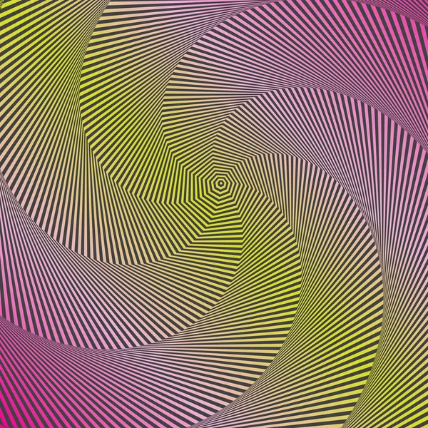Optische Kunst Achtergrond Kleurovergang Optische Illusie Moderne Golvende Geometrische Achtergrond — Stockvector