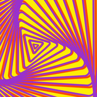 Optik illüzyon arka planı. Modern soyut geometrik arkaplan.