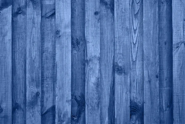 Texture bleue en bois pour fond ou maquette. Vieille texture rustique en bois gros plan . — Photo