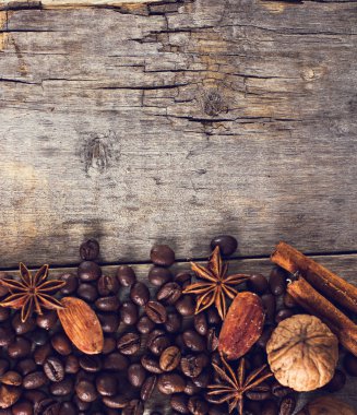 kahve çekirdekleri ile baharat