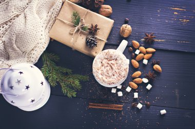 Kakao, kahve marshmelou