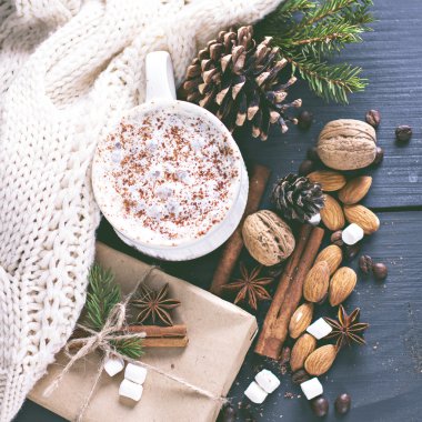 Kakao, kahve marshmelou