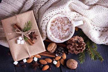 Kakao, kahve marshmelou