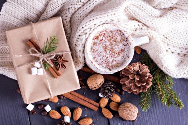 Kakao, kahve marshmelou