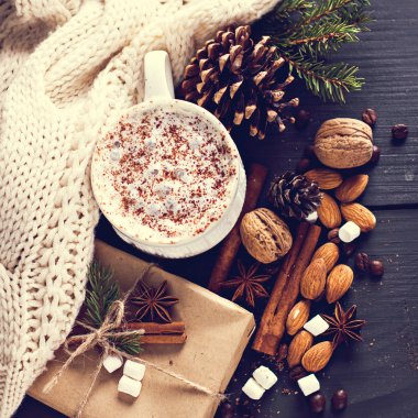 Kakao, kahve marshmelou