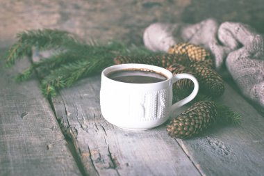 Kahve, Noel natürmort.