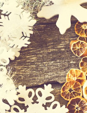 Noel kompozisyon. Çam dalları 