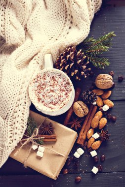 Kakao, kahve marshmelou