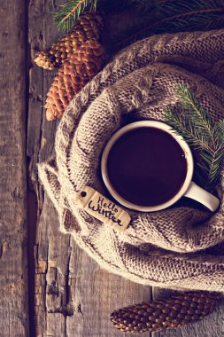 Kahve, Noel natürmort.