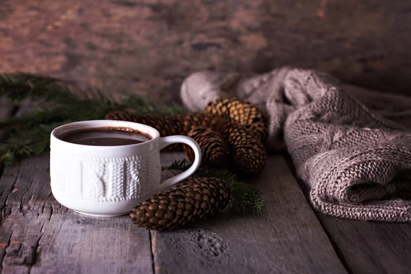 Coffee, Christmas still life. — Stock Photo, Image