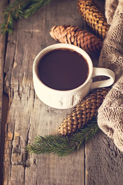 Coffee, Christmas still life. — Stock Photo, Image