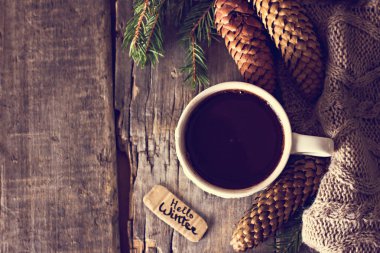 Kahve, Noel natürmort.