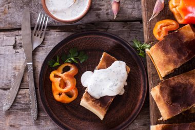 sebzeli meyveli turta