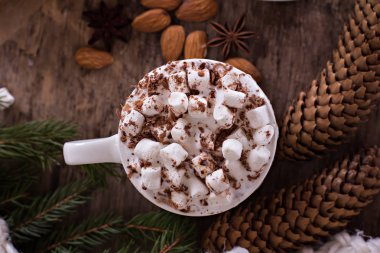 Kahve, Noel natürmort.