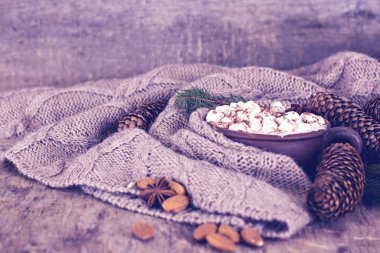 Kahve, Noel natürmort.