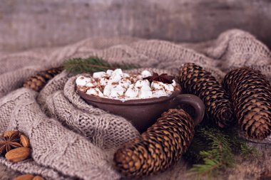 Kahve, Noel natürmort.