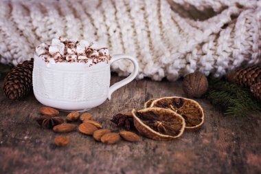 Kahve, Noel natürmort.