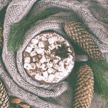 Kahve, Noel natürmort.