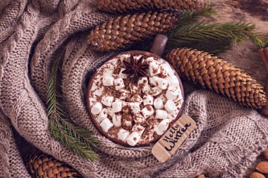 Kahve, Noel natürmort.