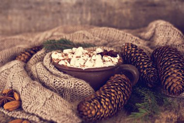 Kahve, Noel natürmort.