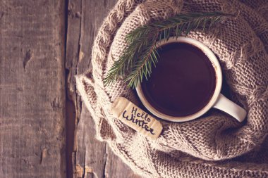 Kahve, Noel natürmort.