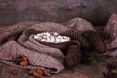 Kahve, Noel natürmort.