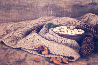 Kahve, Noel natürmort.