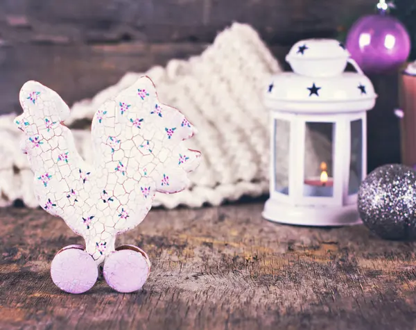 Gingerbread in the form of a rooster — Stock Photo, Image