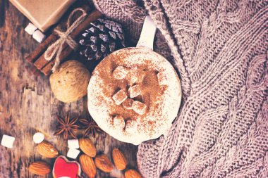 Kahve, Noel natürmort.