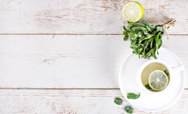 Nane ve limon çayı